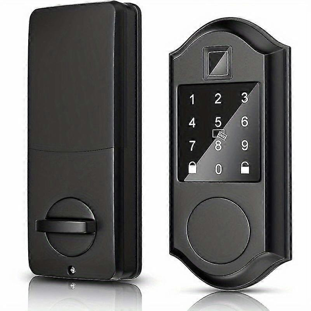 Intelligentes Schloss mit Fingerabdruck-Riegel – 5-in-1-Passwort f&uuml;r den schl&uuml;ssellosen Zugang