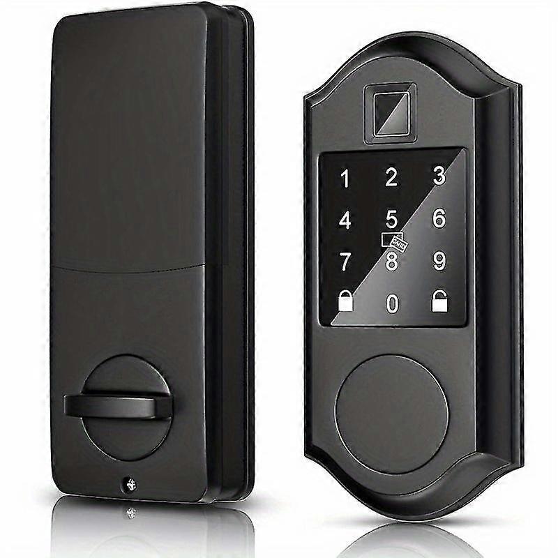 Intelligentes Schloss mit Fingerabdruck-Riegel – 5-in-1-Passwort f&uuml;r den schl&uuml;ssellosen Zugang